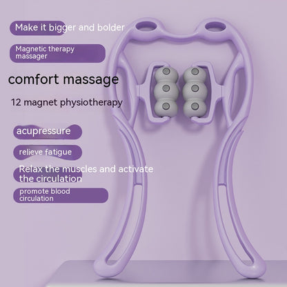 Magnetic Therapy Neck Massager Manual Clip Neck