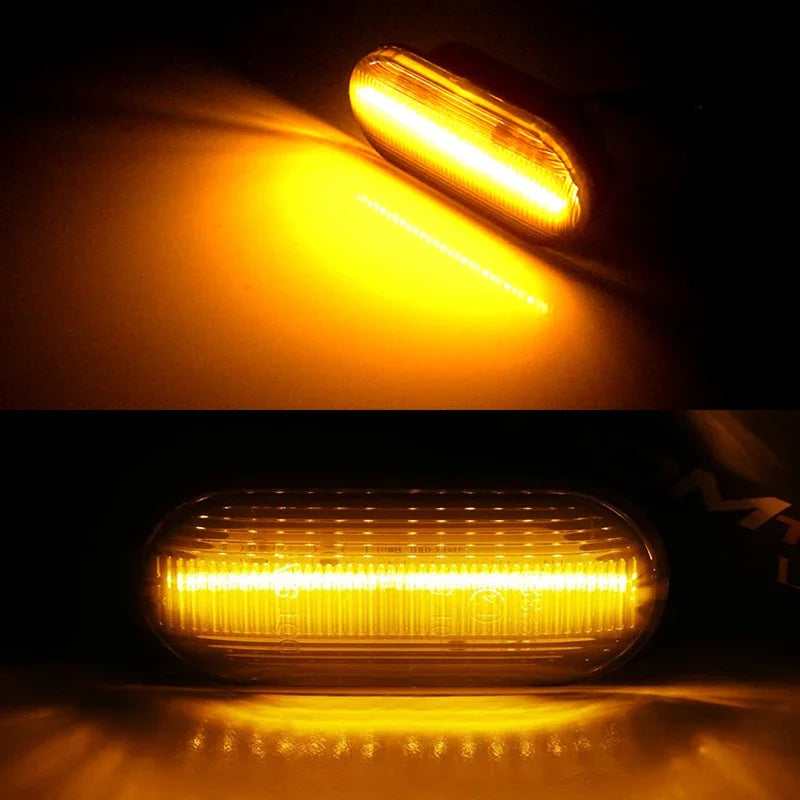 For SEAT Ibiza 6L Cordoba Toledo Leon MK1 MK2 LED Dynamic Side Marker Light Turn Signal Light for Octavia