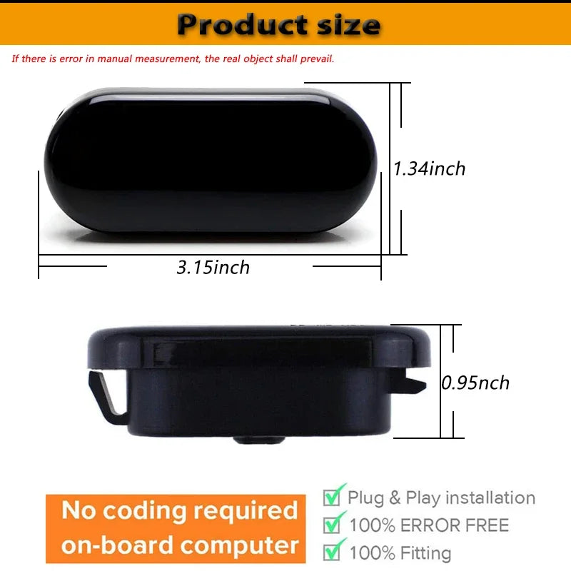 For SEAT Ibiza 6L Cordoba Toledo Leon MK1 MK2 LED Dynamic Side Marker Light Turn Signal Light for Octavia