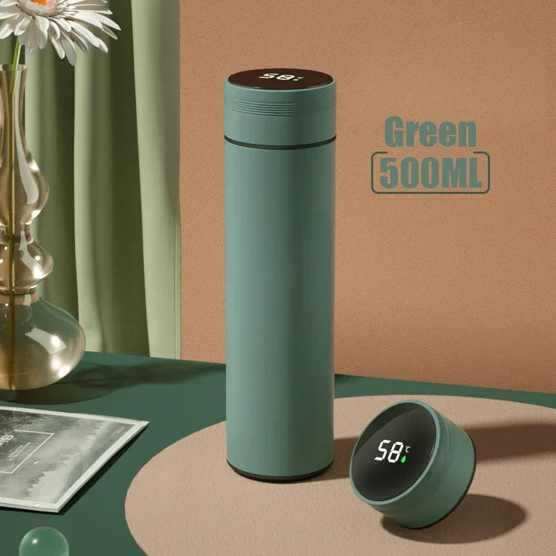 Smart Stainless Thermos Temperature Display 500ml