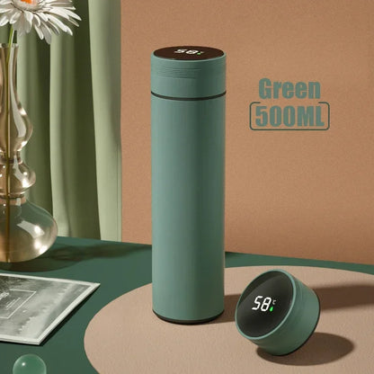 Smart Stainless Thermos Temperature Display 500ml