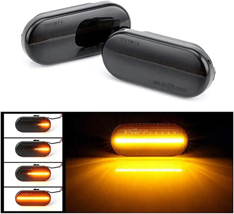 For SEAT Ibiza 6L Cordoba Toledo Leon MK1 MK2 LED Dynamic Side Marker Light Turn Signal Light for Octavia