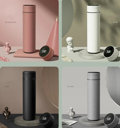 Smart Stainless Thermos Temperature Display 500ml