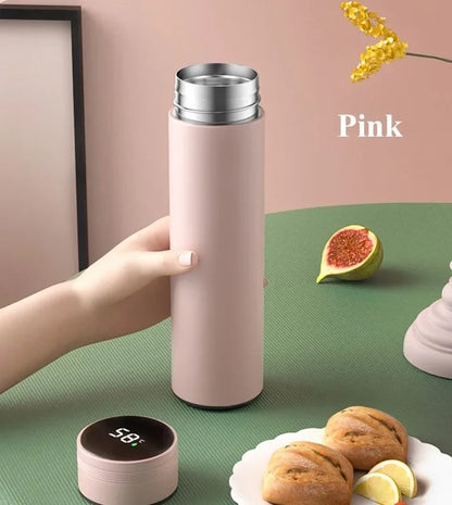 Smart Stainless Thermos Temperature Display 500ml